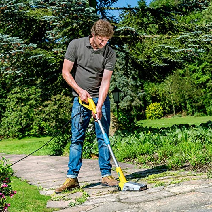 GLORIA Thermoflamm BIO Fix Abflammgerät 800°C Flächenbrenner 230V| Elektrischer Unkrautvernichter, Unkrautbrenner | Einfache & sichere Bedienung | Größere Arbeitsfläche | Für den unkrautfreien Garten und Gehweg (1100W) – Bild 5