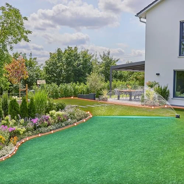 Gardena AquaPrecise, solarbetriebenes Bewässerungssystem für Rasen bis 320 m² mit Bluetooth App-Steuerung – Bild 8