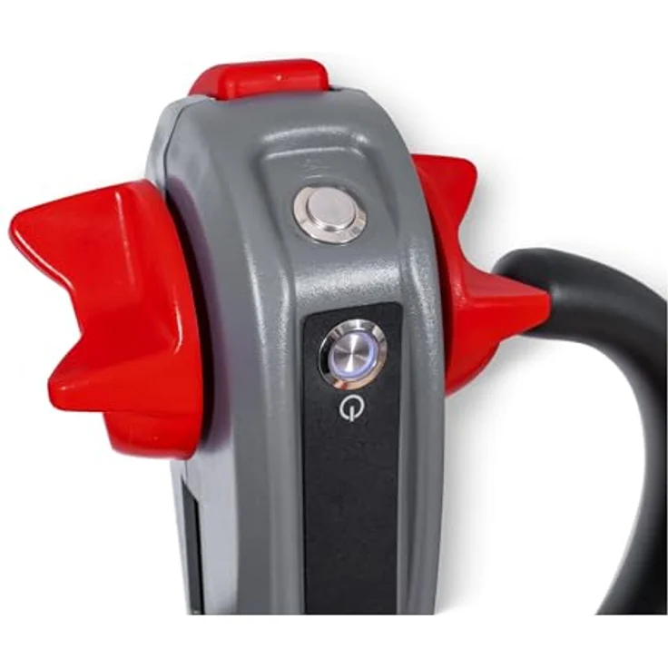 STIER Elektro-Handhubwagen SPT-15, Tragkraft 1500 kg, Gabellänge 1150 mm, Fahrmotorleistung 0,65 kW, ergonomischer Griff, Schleichfahrt-Modus, robustes Design – Bild 5