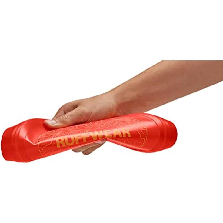 RUFFWEAR Camp Flyer Hundespielzeug, 2-in-1, flexibel und pannensicher, Wurfscheibe und Napf für Haustiere, Outdoor-Spiel, speziell für Hunde entwickelt, wasserdicht und sicher, Red Sumac – Bild 3