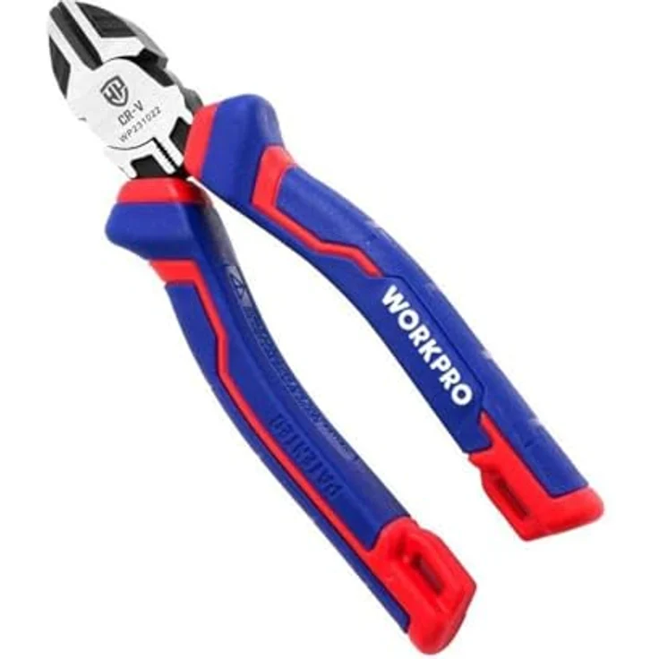 WORKPRO Seitliche Crv-Schneidzange, 15,2 cm, 160 mm, 24 x 9 x 9 - Ergonomisch gestaltete Zange, 24 x 9 x 9, von WORKPRO – Bild 1