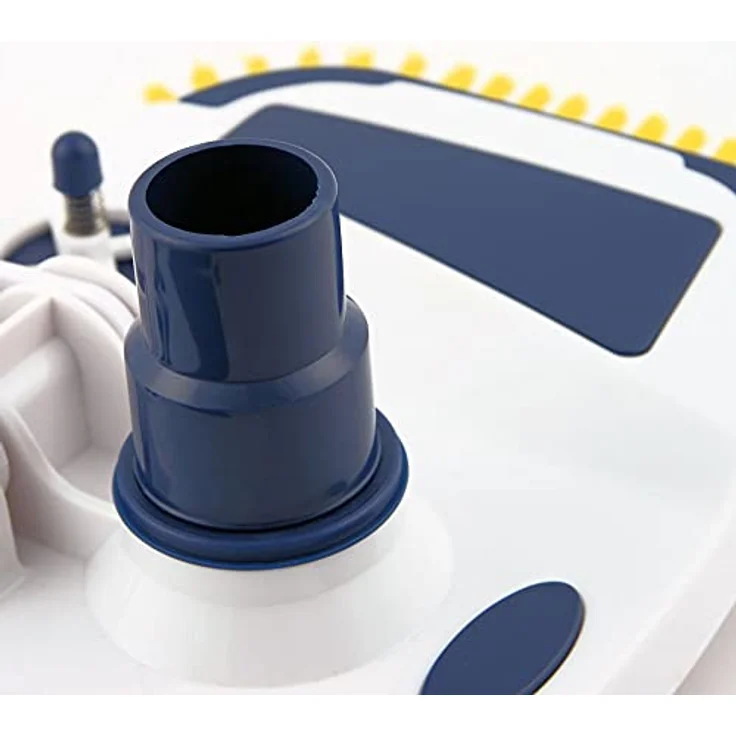 Zelsius Poolbürste mit 7 unteren und 4 seitlichen Bürsten | rechteckig | Pool Bodenreiniger für Ø 32/38 mm Schlauch | Bodensauger, Poolsauger, Reinigungsbürste für Teleskopstange zur Poolreinigung – Bild 3