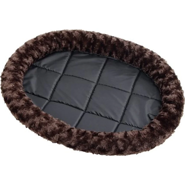 Kerbl 82566 Kuschelbett, 52 x 42 x 6 cm, braun – Bild 4