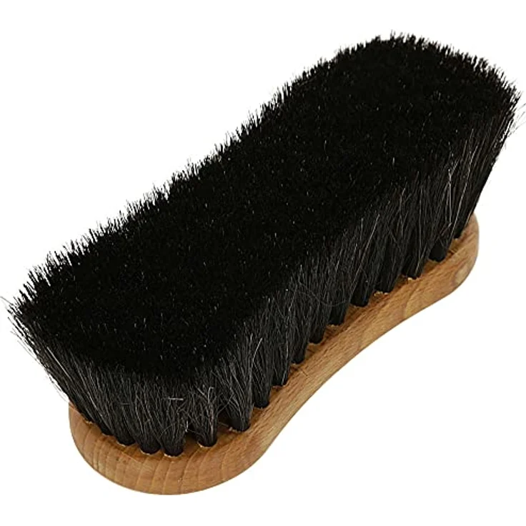 Kerbl Fellbürste MagicBrush Fellglanzbürste 3297790 Rosshaar-Besatz, Holzgriff - Tierfellpflege – Bild 2