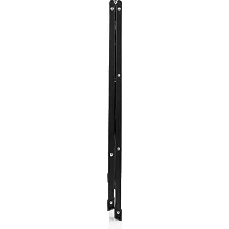 hjh OFFICE 801204 Klapptritt 2 Stufen SOLID W5 Stahl Trittleiter, bis 150 kg belastbar, Tritt klappbar, Schwarz – Bild 3