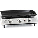 BBQ-Toro Gas Plancha 3 flammig, Gasgrill mit emaillierter Pfanne