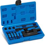 MSW MSW-CA-141 Nietwerkzeug Motorrad 3 Trennspitzen Karbonstahl Ketten-Nietwerkzeug Kettentrenner Kettentrenner Motorrad