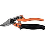 Original LÖWE 12 Bypass Gartenschere 12.109 mit kurzem Präzisionsschneidekopf - Rosenschere für mittlere bis große Hände, ideal zum präzisen Schneiden von Pflanzen und Rosen