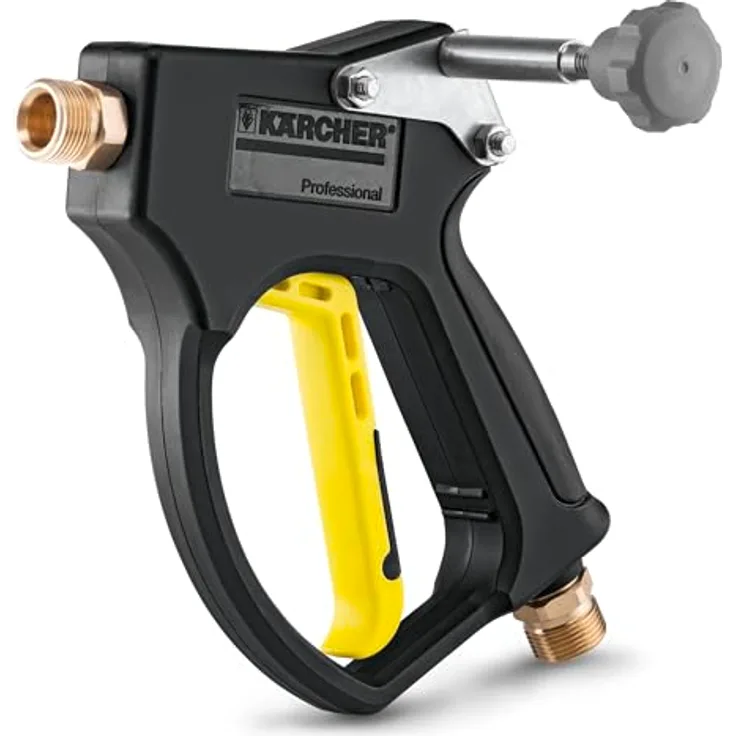 Kärcher Professional Hochdruckadapter, Hochdruckreinigungs-Pistole mit ergonomischem Design, kompatibel mit Teleskopstangen, 1,1 kg leicht