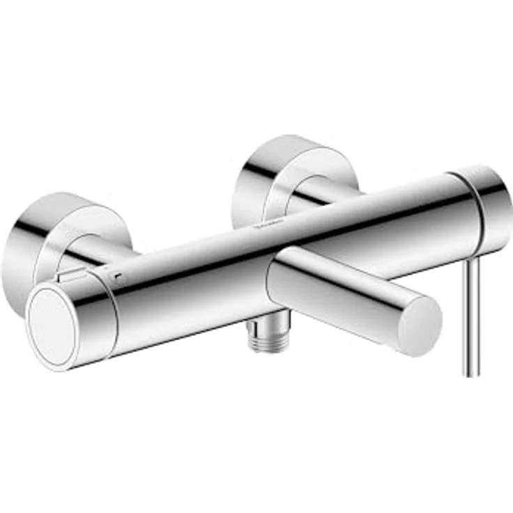 Duravit Circle, Einhebel-Wannenmischer, Aufputz, Ausladung 185 mm, Chrom, mit AirPlus Technologie für reduzierten Wasserverbrauch – Bild 4