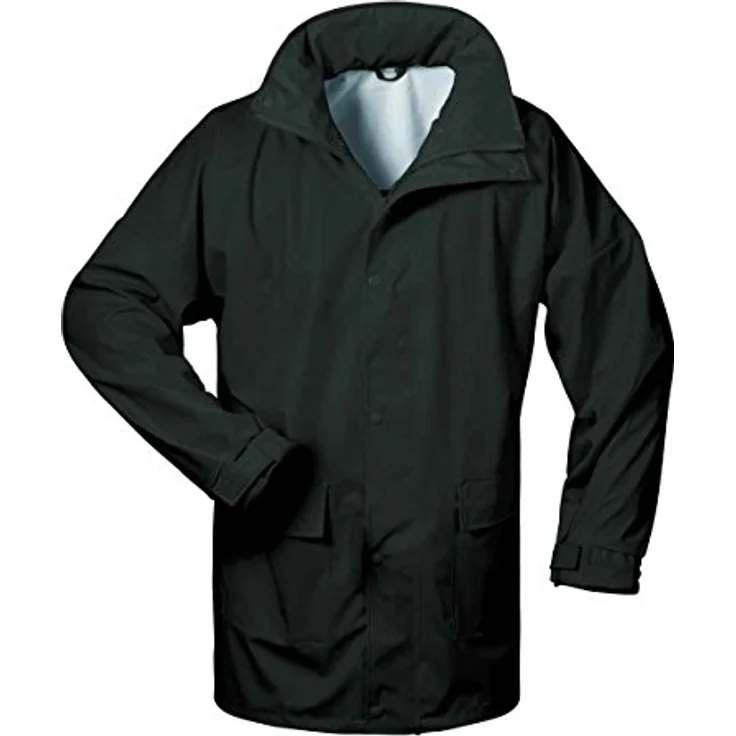 Norway LUND, Stretch-Regenjacke für Arbeit, wasserdicht 8000 mm, XL, mit Kapuze und Rückenventilation – Bild 2