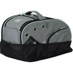 Nobby Tiertransporttasche Multifunktions-Rucksack Nomad grau, ideal für kleine Hunde bis 6 kg, strapazierfähige Mikrofaser.