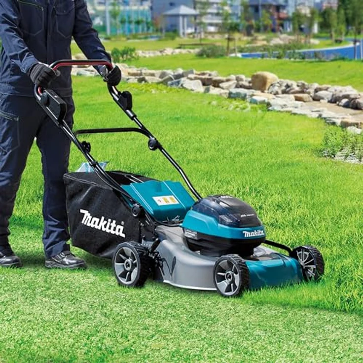 Makita DLM466Z, Akku-Rasenmäher 2x18V mit leistungsstarker Akku-Technologie – Bild 18