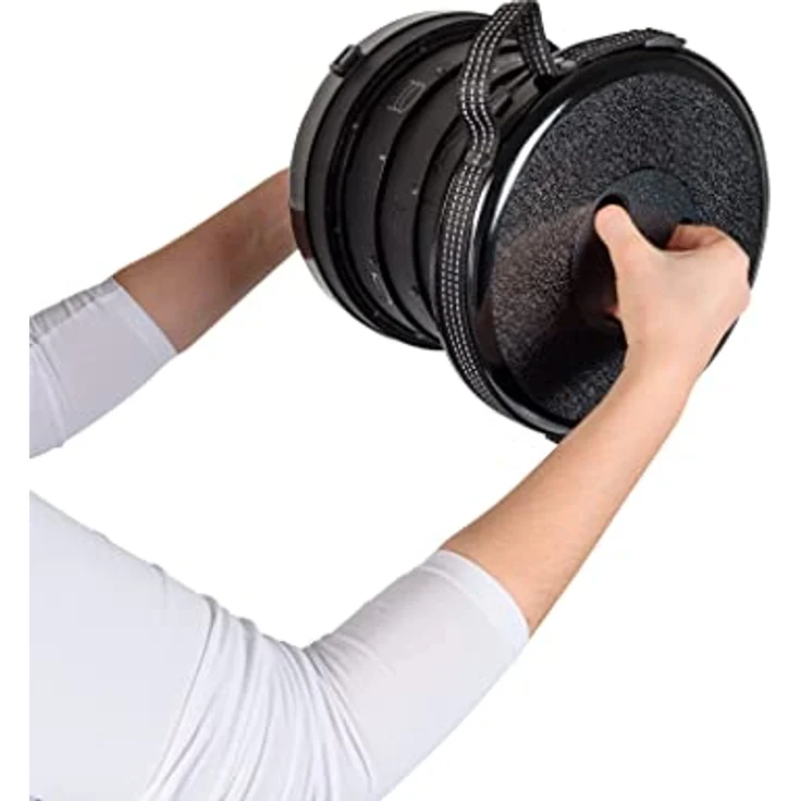 WEDO Teleskop-Hocker SITTOGO, aus Kunststoff, schwarz - Preisvergleich – Bild 6