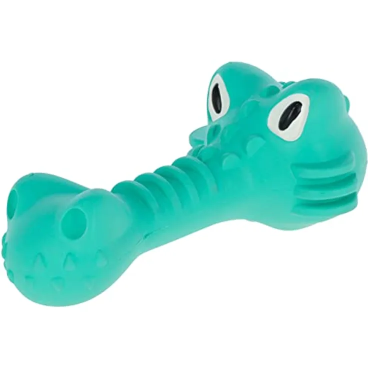 Kerbl Pet Kroko ToyFastic, 18x9x7cm, türkis