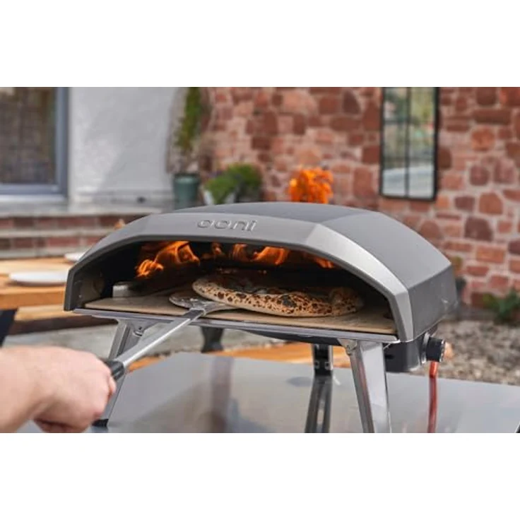 Ooni Pizzawender, Perforierter Pizzaschieber Rund (17cm) aus Aluminium, ultraleicht und hitzebeständig für professionelle Pizza-Drehtechnik – Bild 5