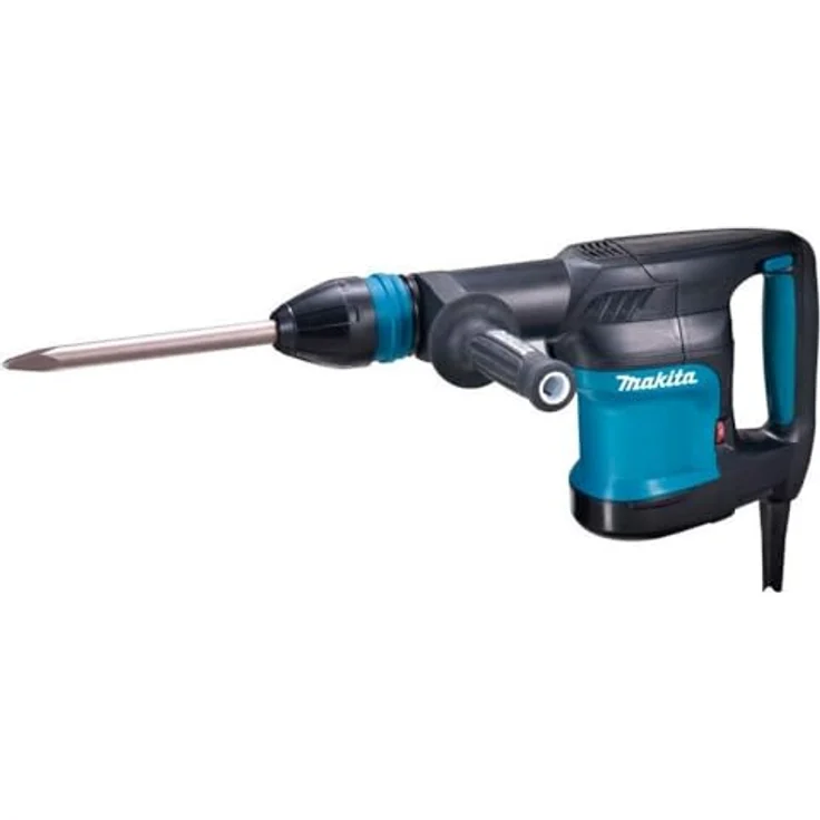 Makita HM0870C Stemmhammer 1100 W SDS-max 7,6 J mit Transportkoffer, Gewebetuch, Bohrerfett – Bild 3