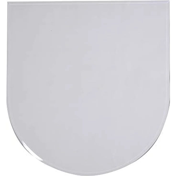 FIREFIX 1953/3 Glasbodenplatte, Rundbogen-Bodenplatte aus 8 mm Sicherheitsglas ESG mit 20 mm Facettenschliff, Hitzeschutz für Ofen, 1.000 x 1.200 x 700 mm – Bild 2