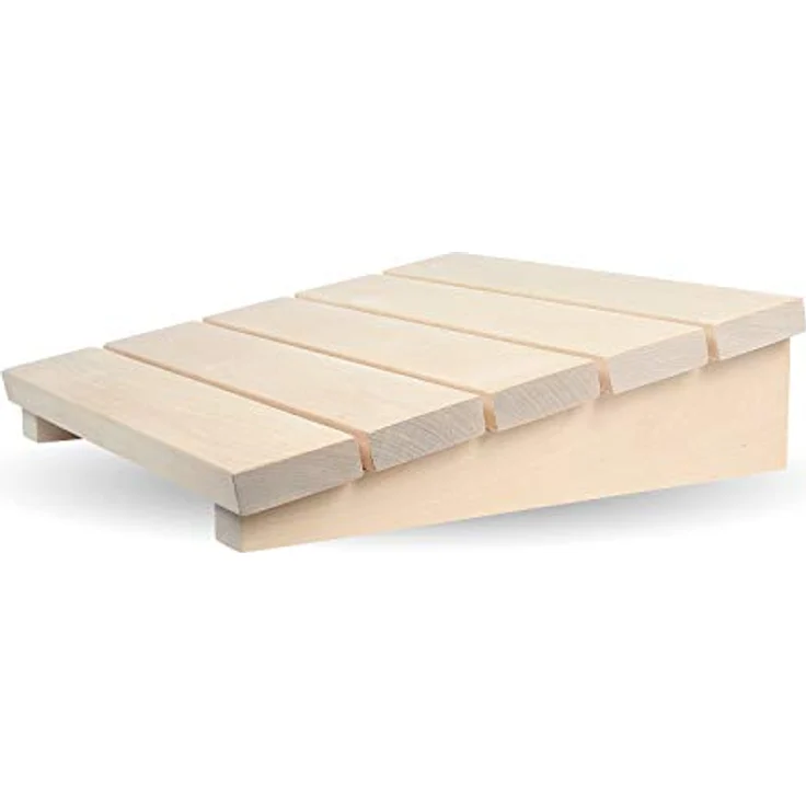 Sauna Kopfstütze Klassik Abachiholz – Bild 5