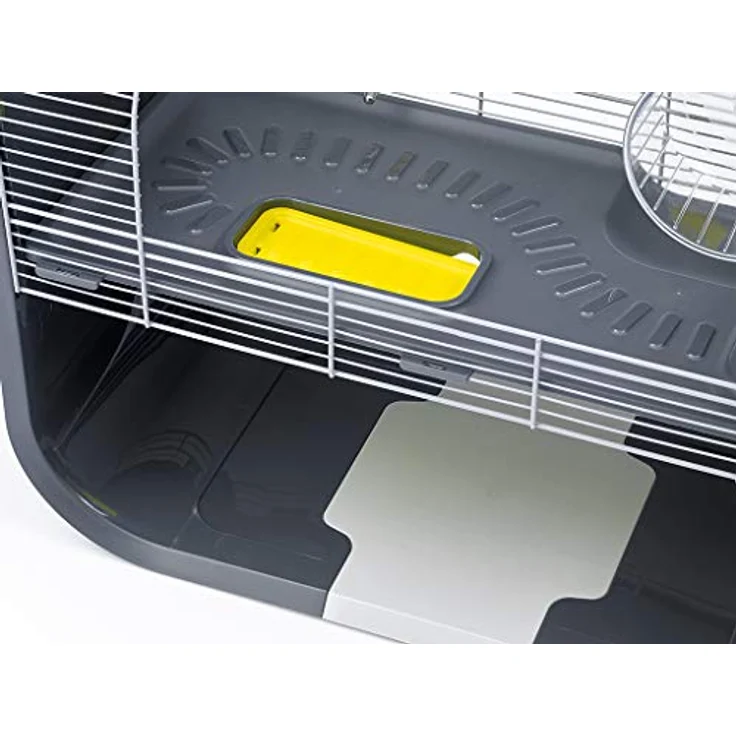 Savic Moderner Hamsterkäfig Geneva grau – Bild 5