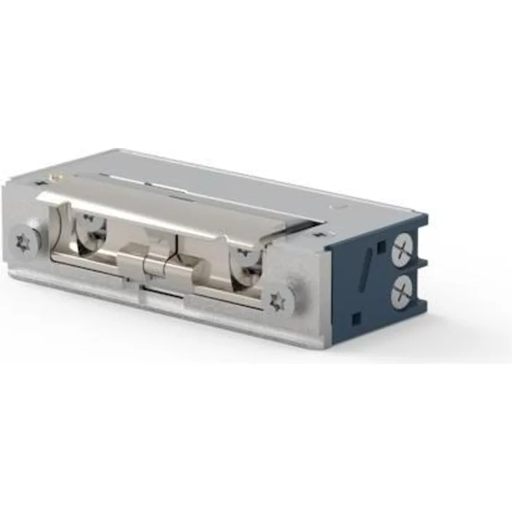 Magni E-Öffner 52B10, Türöffner + Türschließer, 6-14V AC/DC, verstellbare Falle, hohe Aufbruchfestigkeit 4800 N, kompakte Bauweise