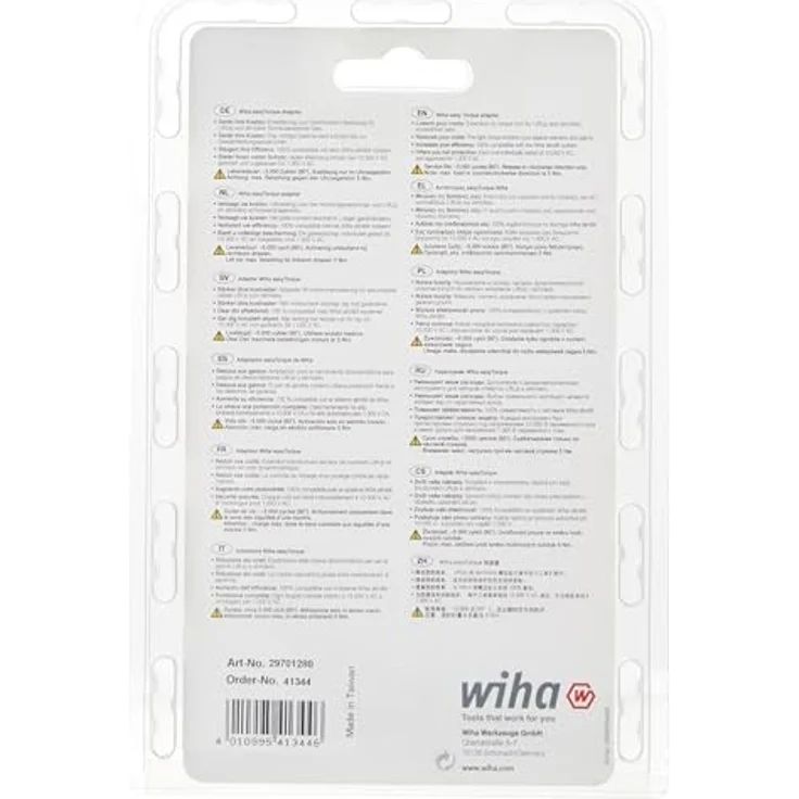 Wiha easyTorque Adapter electric, Drehmomentadapter für slimBits und slimVario Halter, 2.80 Nm, isoliert – Bild 2