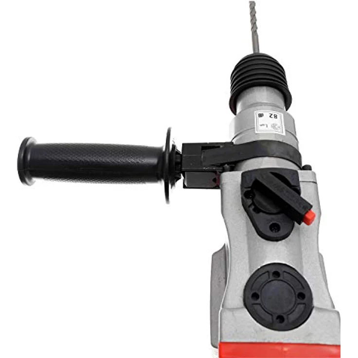 Kraft&Dele Bohrhammer KD1691 1600W Schlaghammer Stemmhammer Meißelhammer Bohrer Meißel, inkl. 2 Meißel und 3 Bohrer, im Kunststoffkoffer sortiert – Bild 5