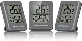 Bresser Thermometer Hygrometer Temeo Hygro Indicator 3er-Set