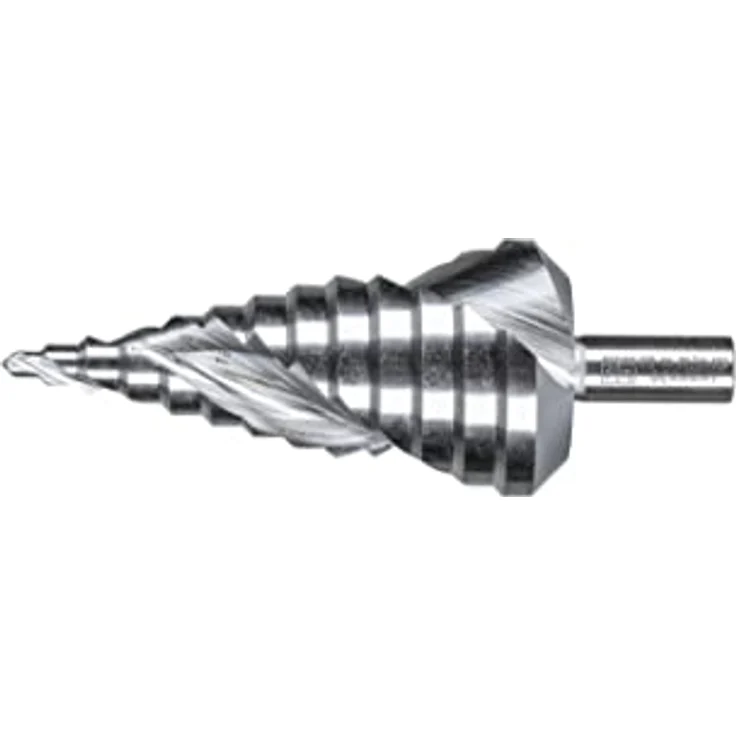 PFERD TOOLS HSS Stufenbohrer 4 - 39mm, für dünne Bleche, Rohre und Profile, Dreiflächenschaft, 1 Stück – Bild 1
