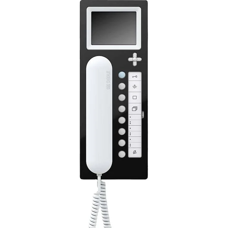 Siedle AHTV 870-0 SH/W Türsprechanlage LAN, 3,5 Zoll Farb-Display mit Memory-Funktion, weiß
