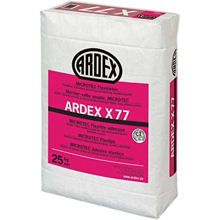 ARDEX X 77 MICROTEC Fliesenkleber 25 kg Sack – Bild 2