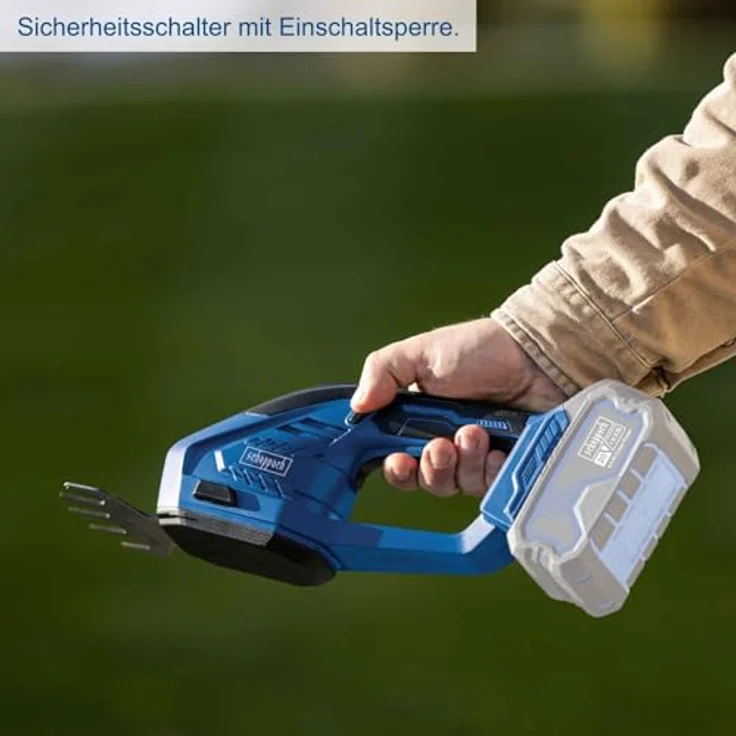 Scheppach C-HTGS200-X, Akku-Heckenschere 20V, kraftvoll und kabellos im Set – Bild 4