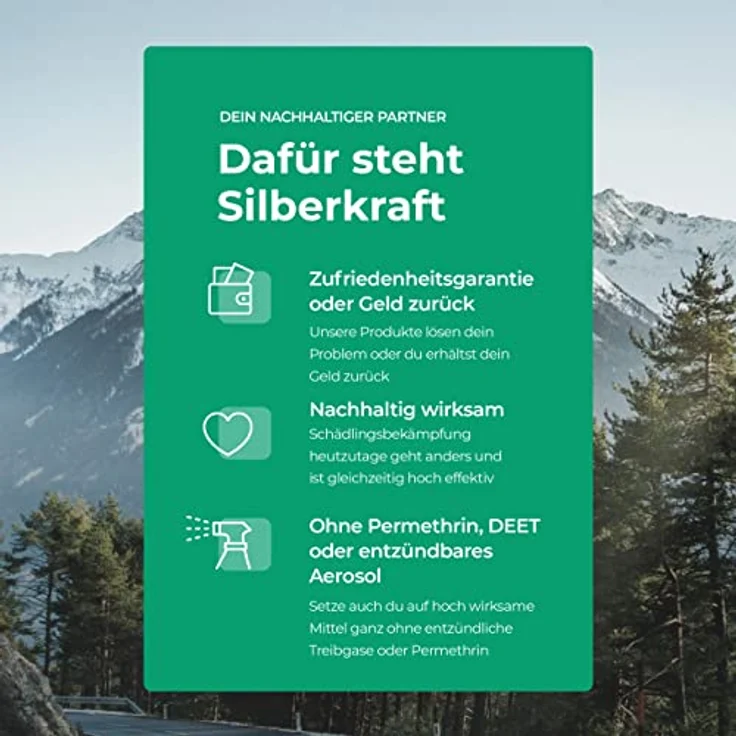 Silberkraft Milbenspray, hochwirksames Milbenmittel für Meerschweinchen, Hamster & Nager, 2000 ml, Sofort- & Langzeitschutz, made in Germany – Bild 8