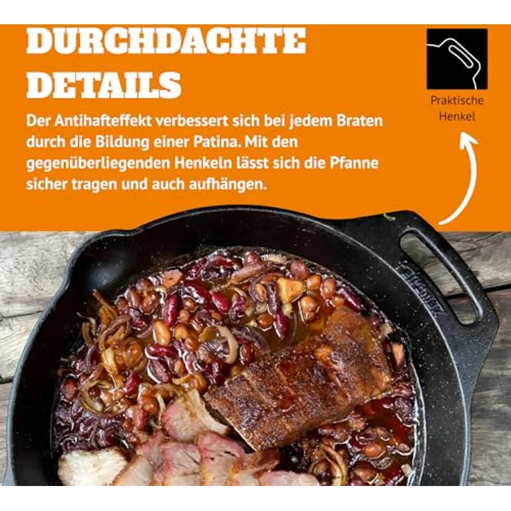 Petromax Feuerpfanne mit Henkeln fp20h-t – Bild 5