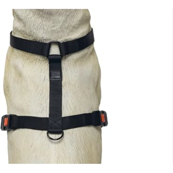 Karlie Art Sportiv Plus Geschirr neue universal Farben Mix and Match B: 25 mm Br um: 65 - 100 cm L schwarz – Bild 6