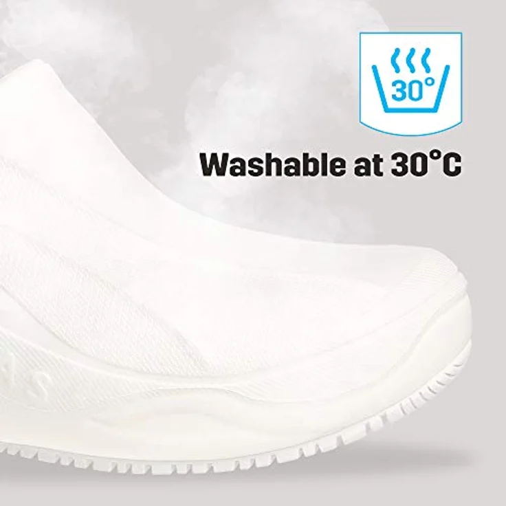 OXYPAS Smooth Krankenhaus Clogs aus EVA WHITE Gr. 45 1 Paar – Bild 7