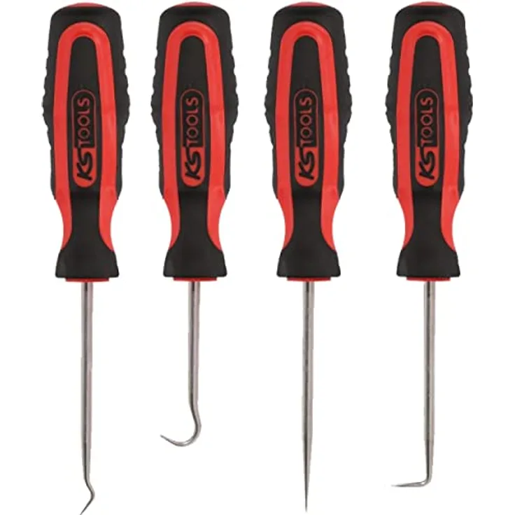 KS Tools Splintentreibersatz, hochglanz verchromt, 4-tlg