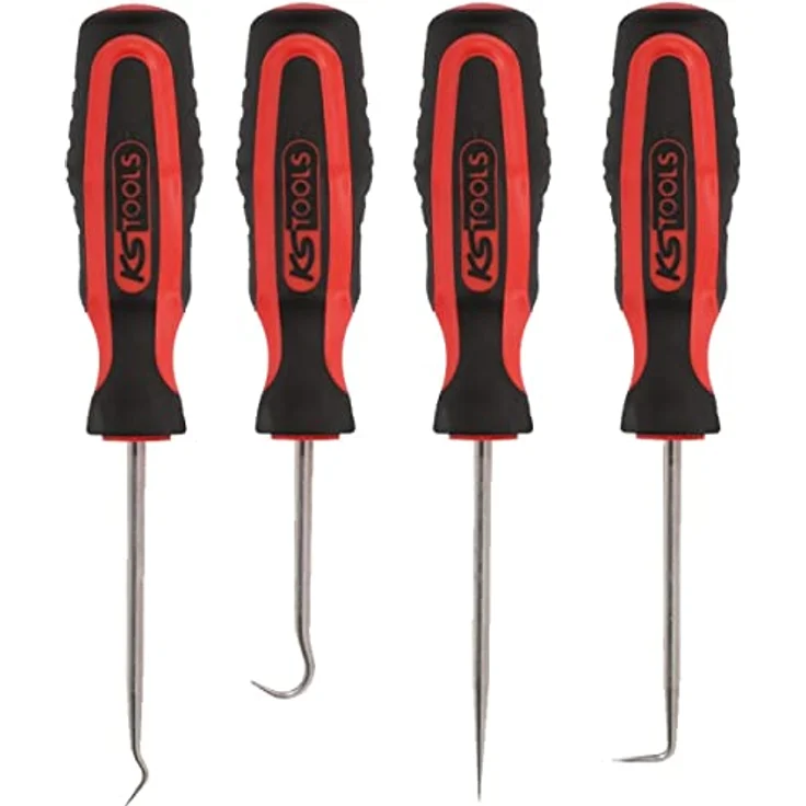 KS Tools Splintentreibersatz, hochglanz verchromt, 4-tlg – Bild 1