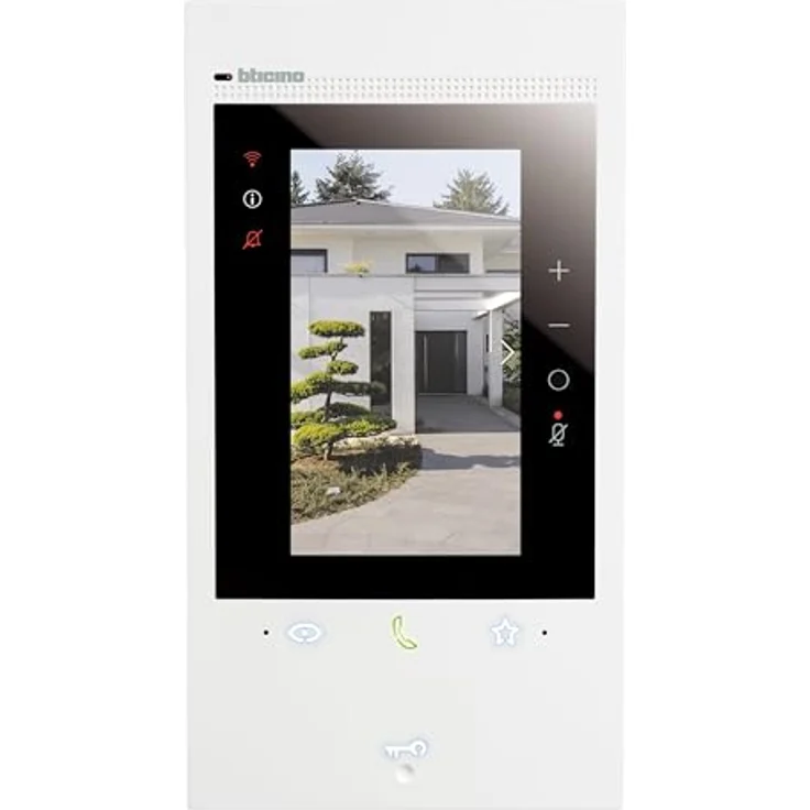 Bticino Flex‘ONE-Set Classe 300EOS with Netatmo + Sfera Code, Smarte Wi-Fi-Video-Innenstelle mit Alexa, 5"-Touchscreen, App Home+Security, 2-Draht-Technik, 363920 – Bild 2