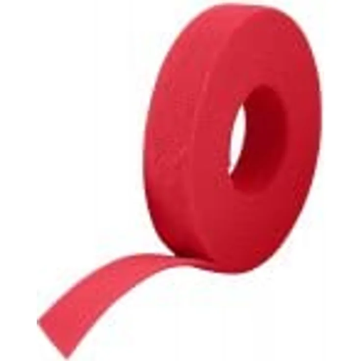 VELCRO One Wrap Band 25m - 10mm Rot VEL-OW64105