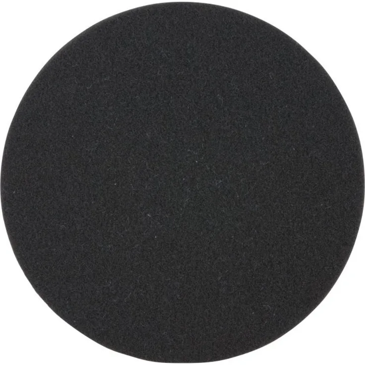 Klett-Schwamm Schwarz 125mm