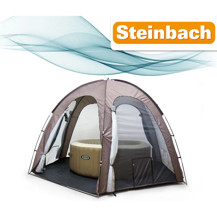 Steinbach Whirlpooldach Ø 350 x 220 cm für Whirlpools bis ca. Ø 239 x 71 cm
