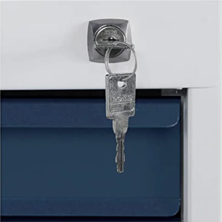 Werkbank / Werktisch 6 Schubladen, 1 Tür, L1700xB600xH840mm – Bild 3