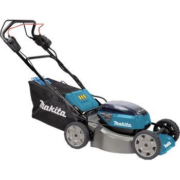 Makita DLM462Z AkkuRasenmäher, 46 cm Schnittbreite, 60 l Fangkorb, mit