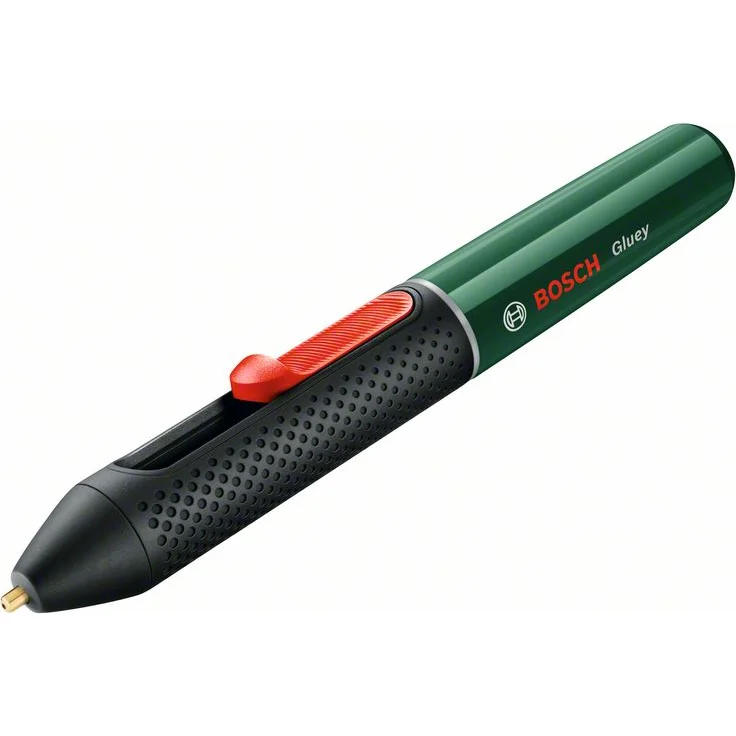 Bosch Akku Heißklebestift Gluey Evergreen (mit 20 Klebesticks, im Karton) dunkelgrün – Bild 1