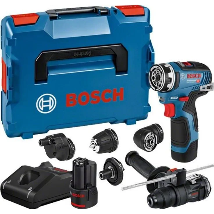 Bosch Akku-Bohrschrauber GSR 12V-35 FC GFA 12-H GFA 12 B Solo in L-BOXX – Bild 1