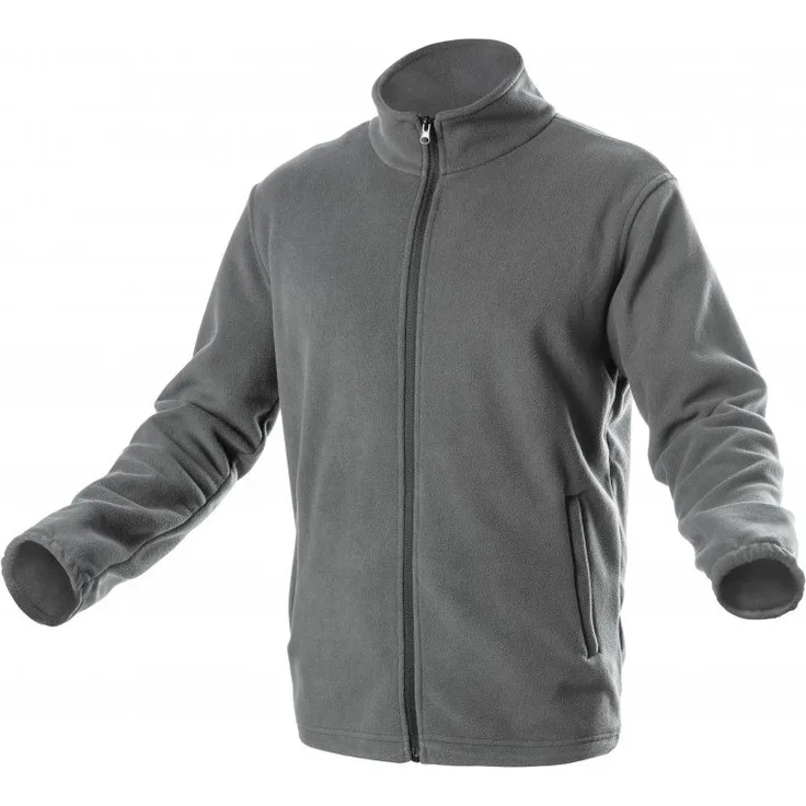Högert Fleecejacke "PASADER" 290 g-m² Grau 3XL (58)