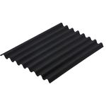 Onduline Bitumenwellplatte Easyline 100 x 76 cm 2,6 mm schwarz