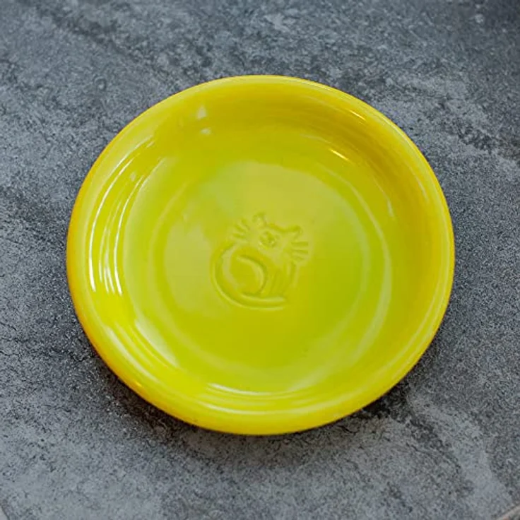 Nobby Katzen Keramik Milchschale hellgrün Ø14 x 2 cm – Bild 4