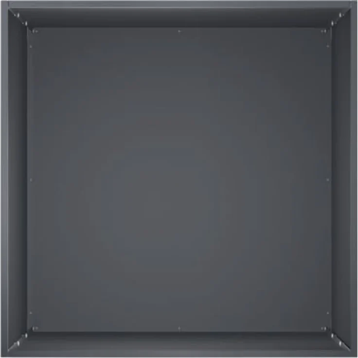 vidaXL Hochbeet Garten-Pflanzgefäß, wetterfestes Stahldesign, Anthrazit, 50 x 50 x 75 cm – Bild 7